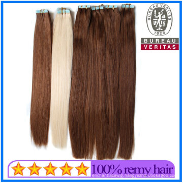 Good Quality All Colors 8-30inch 100% Brazilian Human Hair Virgin Hair Silk Straight Tape Hair Extension Remy Hair